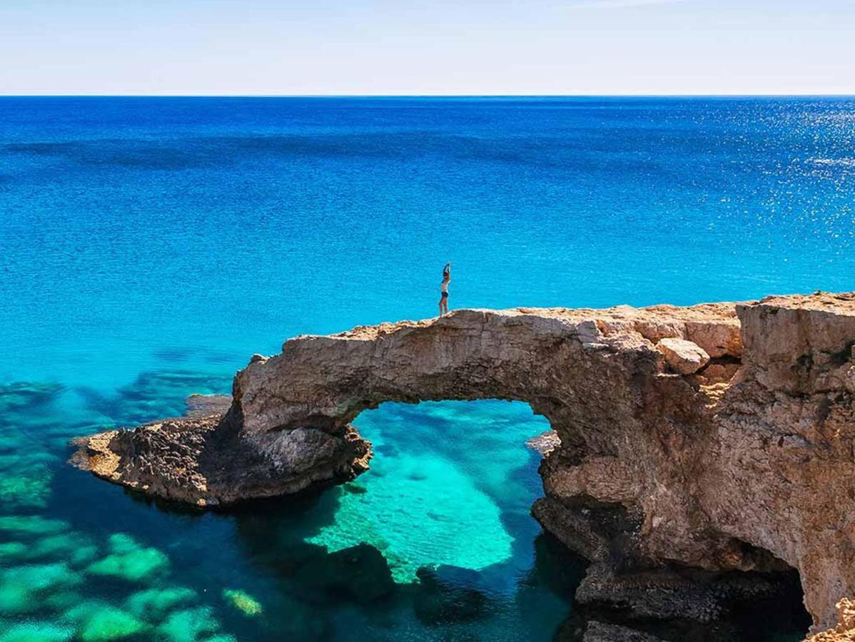 Island Home Seaside Villa Paralimni Exteriör bild