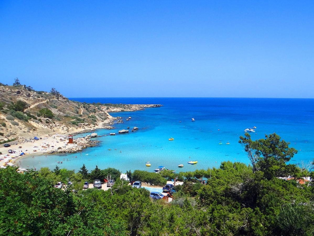 Island Home Seaside Villa Paralimni Exteriör bild