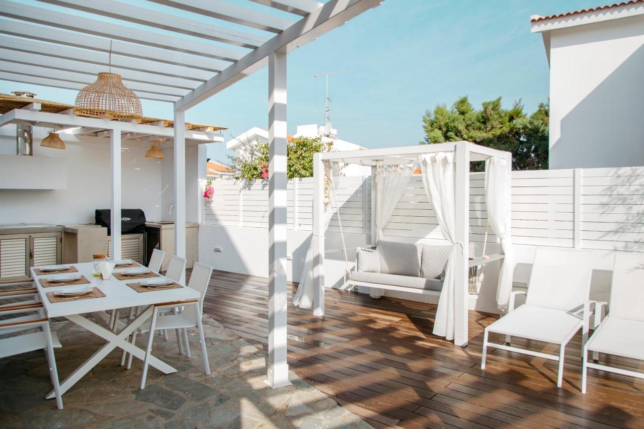 Island Home Seaside Villa Paralimni Exteriör bild